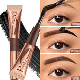 Pagevine eyebrow tint with application steps on a white background