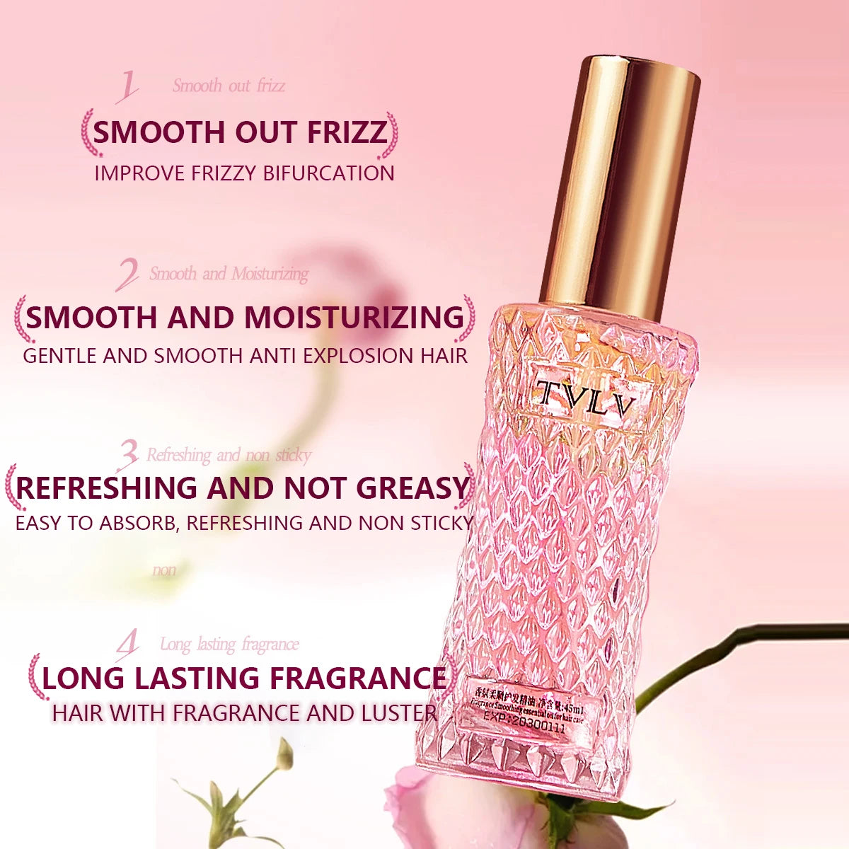 Hair Repair Perfume Oil | 2-in-1 Deep Cleansing & Nourishing Hair Care