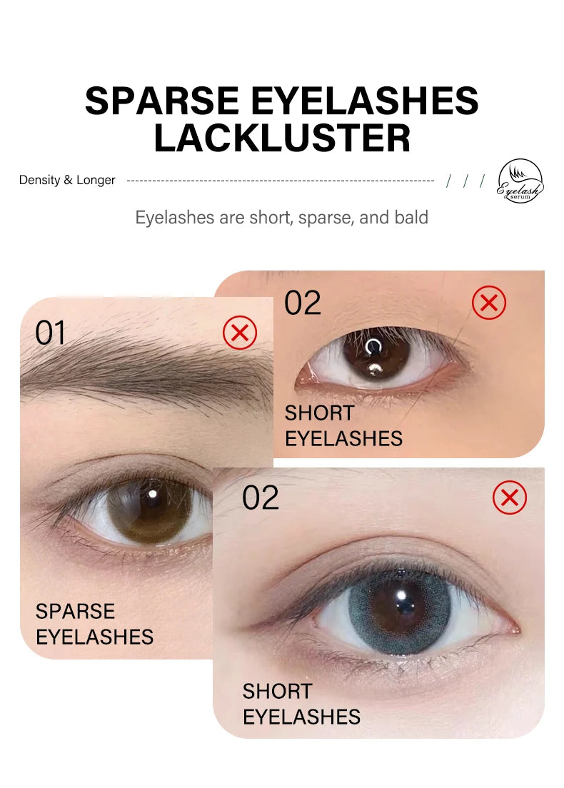 Fast Eyelash Growth Serum | 7-Day Natural Lash Enhancer for Longer, Fuller Lashes