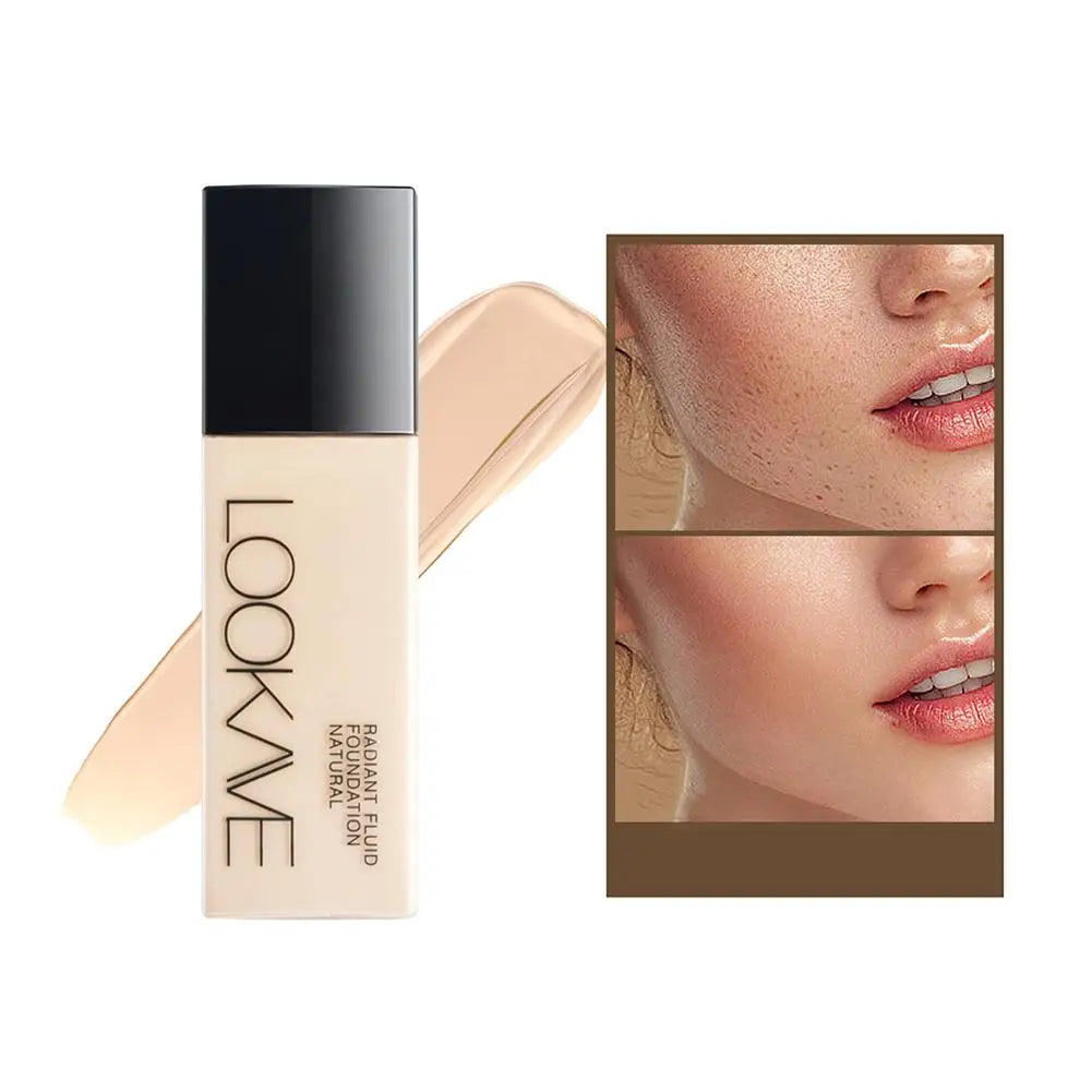 Liquid Foundation – Long Lasting Full Coverage Matte Cream CC Foundation, Natural Moisturizing Makeup Base & Concealer