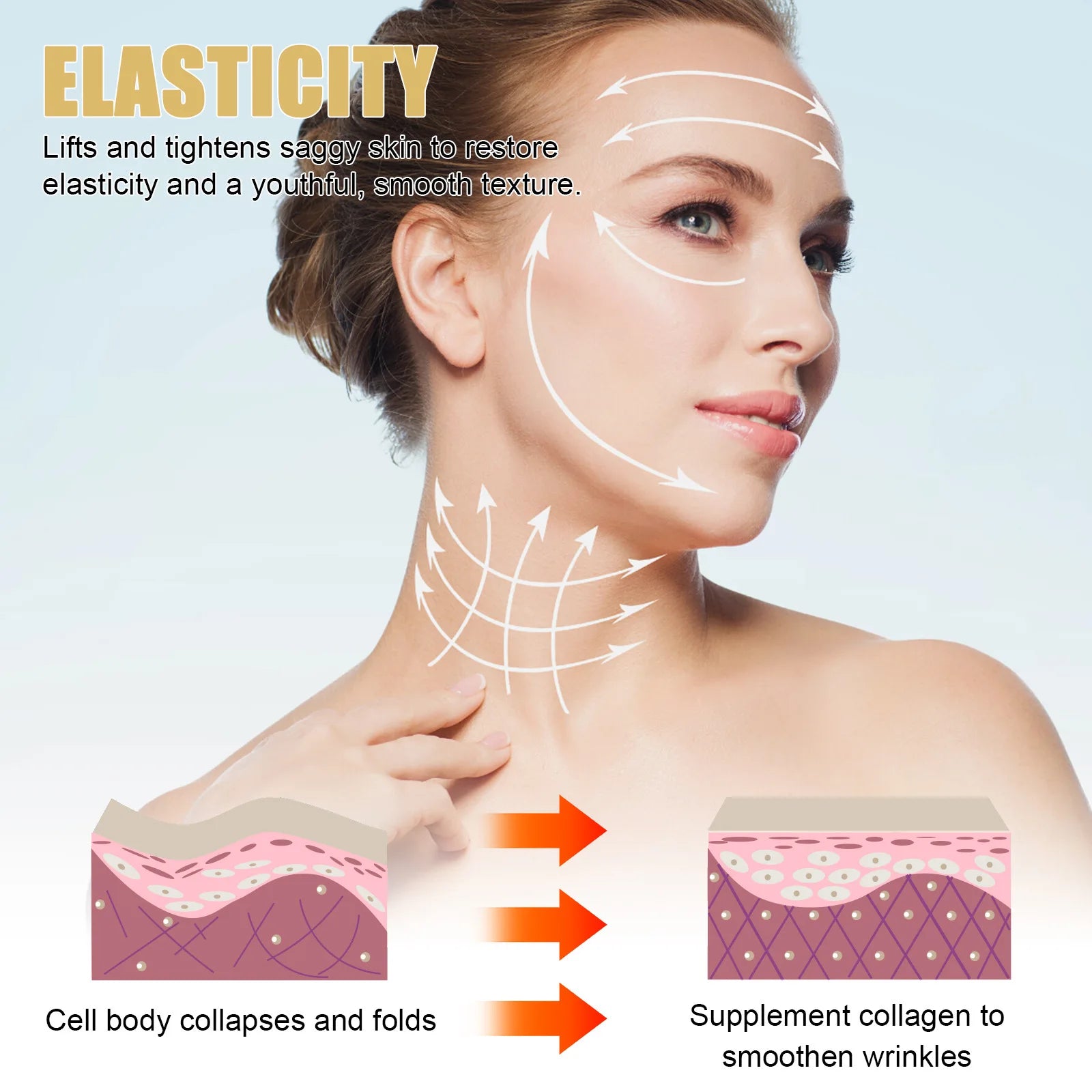 Anti-Aging Firming Serum | Instant Wrinkle Removal, Moisturizing & Skin Brightening